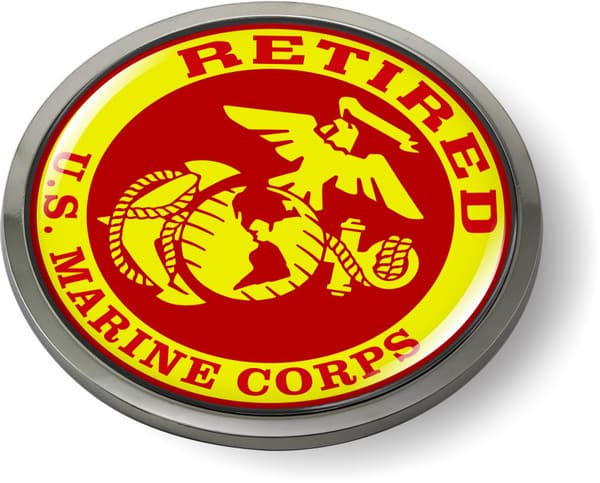 USMC Retired EGA Emblem